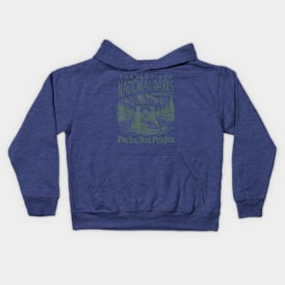 Support National Parks Defund DOGE Parks Not Profits Kids Hoodie